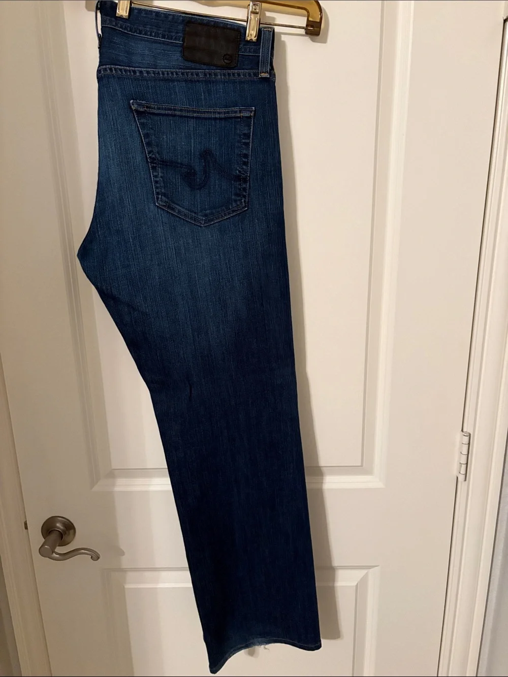 Men's AG Dark Blue Denim Jeans